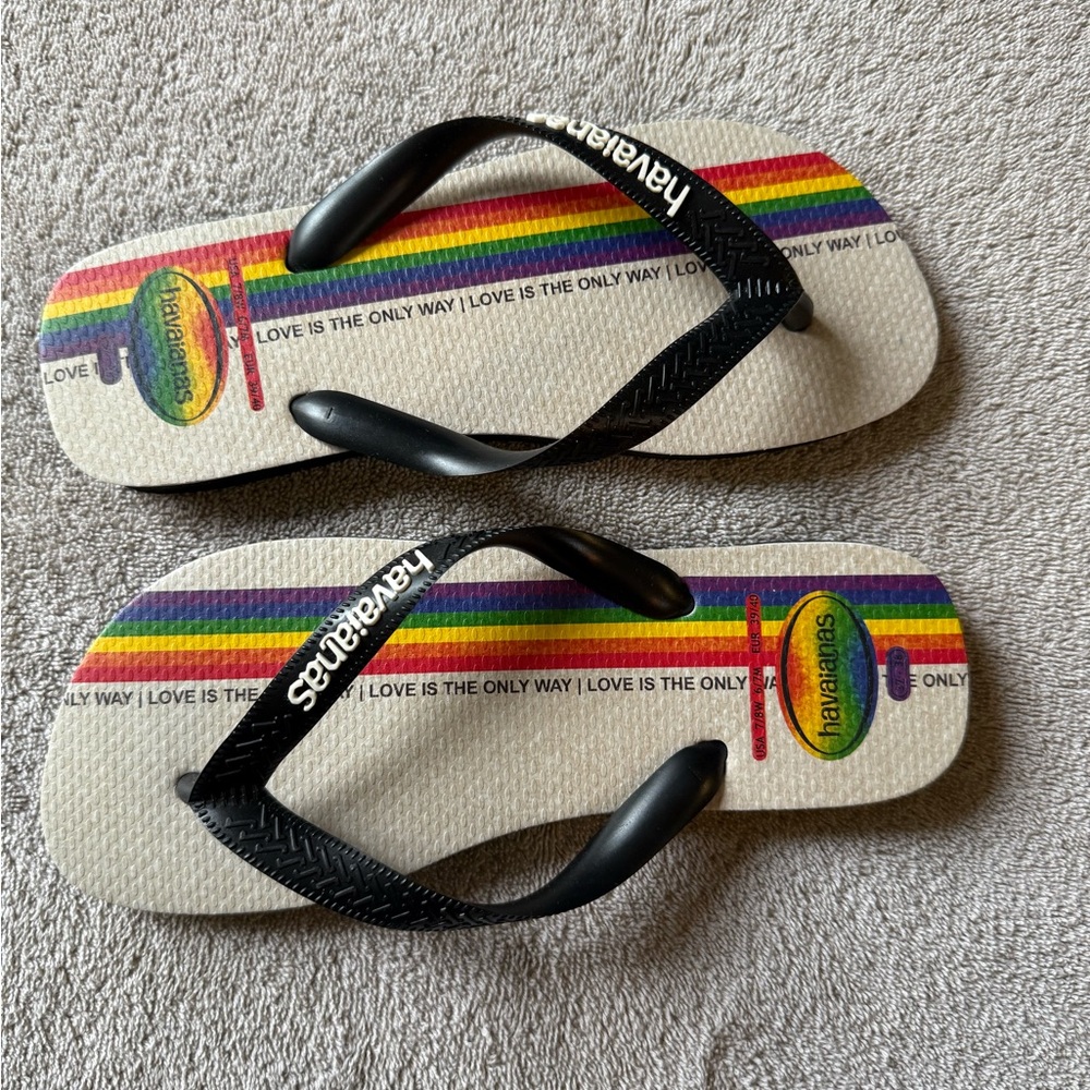Havaianas Rainbow Flip Flops